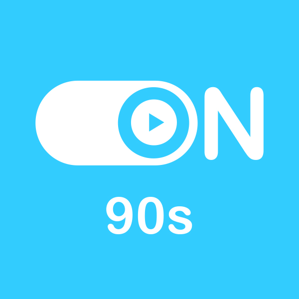 - 0 N - 90s on Radio ON 90s Logo