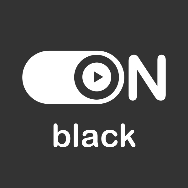 - 0 N - Black on Radio ON Black Logo